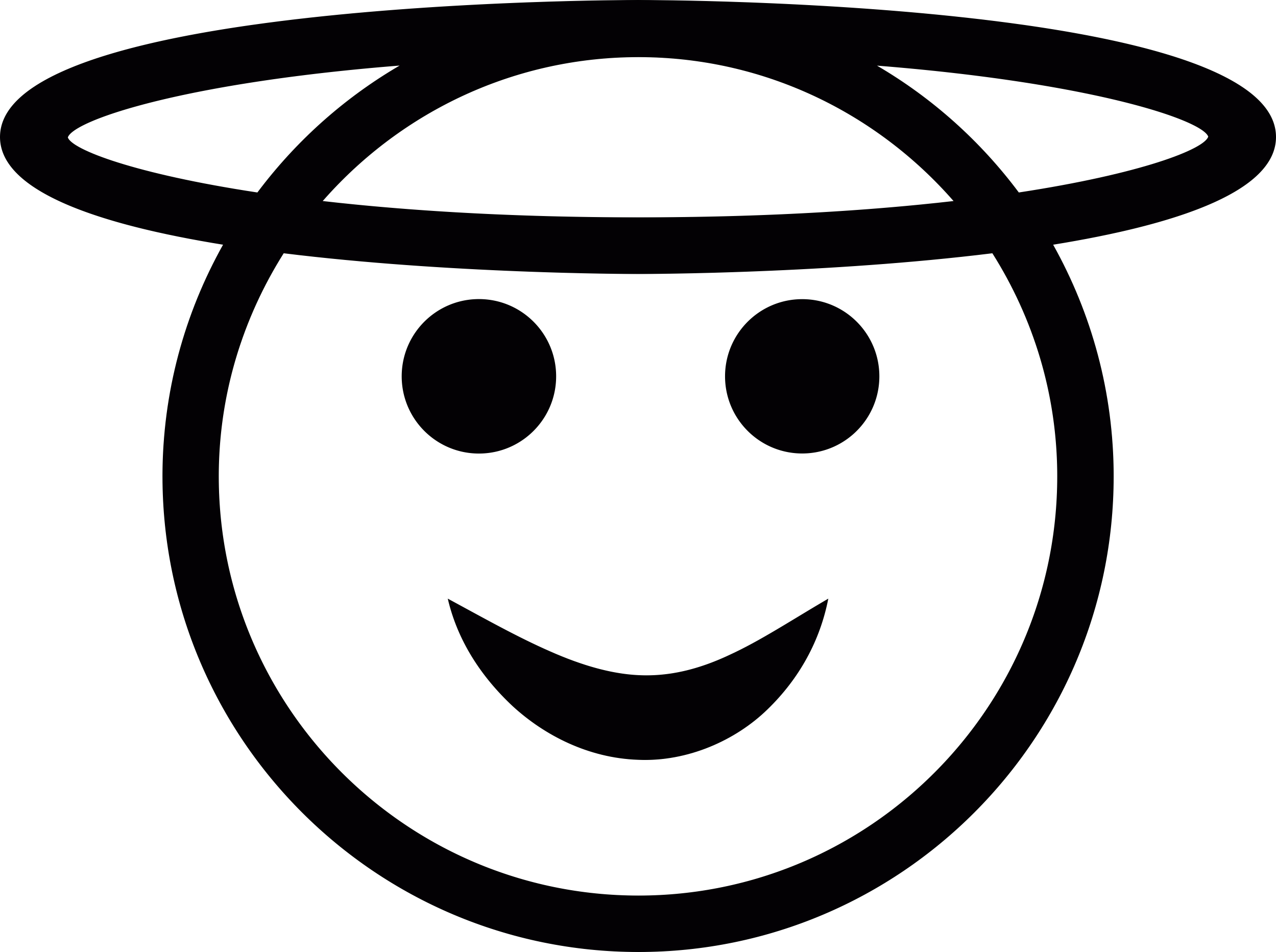 Angel Face Outline Icon Svg Set Free Vectors